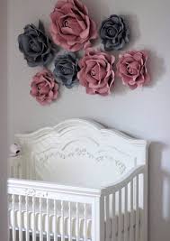 Composed by 2 dahlia 40 cm, 2 d. Set Of 7 Large Foam Flowers Set Of Rose Flowers Wall Decor Etsy Flower Wall Decor Foam Flowers Metal Wall Flowers