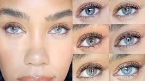 NATURAL Hazel, Gray, Blue Contacts For Brown Eyes! Anesthesia Contact Haul 