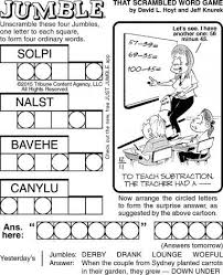 Check spelling or type a new query. Jumble Puzzle Answers For Today Gamers Smart