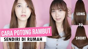 Cara menebalkan rambut alami lainnya yang bisa kita coba adalah dengan menggunakan minyak zaitun. Potong Rambut Layer Ikal By Ali Salon Channel
