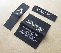 Personalized fabric labels or tags attached to handmade items, or accessories, makes a charming statement about the special quality of the creation. 31 Clothing Label Ideas Clothing Labels Woven Labels Custom Clothing Labels