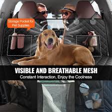 Hard Bottom Dog Car Seat Cover