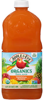 • 1 1/2 servings of fruit per box Organic Juice 100 Juice Apple Eve