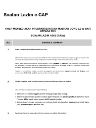 Tidak ada salahnya mencoba bayar bpjs lewat mandiri online, selain caranya yang praktis juga menghemat waktu. Kwsp Ecap Faq Pdf