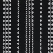 Black And White Striped Outdoor Fabric Boho Stripe Black Black And White Fabric White Upholstery Fabric Designer Upholstery Fabric