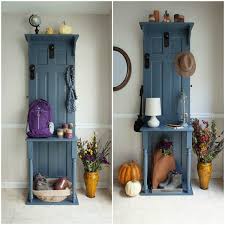 Garderobe Aus Alter Tur Selber Bauen Anleitung Und Weitere Ideen Tur Selber Bauen Alte Turen Garderoben Aus Alten Turen