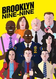 Watermark is not seen on the print that is shipped to you. Artstation Brooklyn Nine Nine Poster Robson Gomes