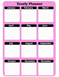 Check spelling or type a new query. 4 Free Yearly Planner Templates 2020 Pdf Excel Word Best Printable Calendar