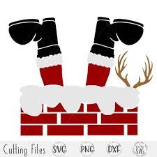 Download the perfect upside down pictures. Santa Claus Svg Antlers Svg Reindeer Svg Santa Chimney Etsy Svg Kids Santa Chimney Santa Claus Drawing