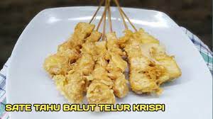 Sate Tahu Balut Telur Krispi Resep Jajanan Anak Sekolah Youtube Resep Masakan Resep Telur Resep