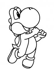 Comment dessiner une glace kawaii | dessin facile. Coloriage Yoshi Facile Dessin Gratuit A Imprimer