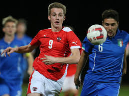 I difensori diego coppola (hellas verona), filippo fiumanò (juventus. Italien U18 Nationalelf