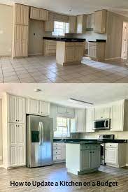 How To Update A Kitchen On A Budget Kitchen Cabinets On A Budget Kitchen Cabinets Kitchen