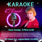 KARAOKE Tuesdays with Peggie Perkins!  (1) event in Laguna Beach, CA