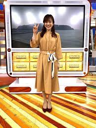 江藤愛 tbsアナウンサー on twitter shirt dress fashion location history