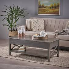 Farmhouse Lift Top Coffee Table Coffee Table Coffee Table Grey Wood Lift Top Coffee Table