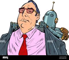 Un servo Immagini Vettoriali Stock