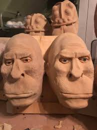 Bigfoot masks inspired by 's monster museum