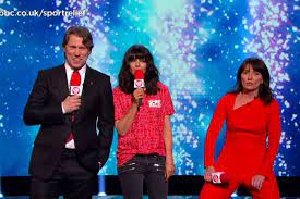 To donate to sport relief, call 03457 910 910 or go to the official sport relief website. Davina Mccall Laughs Off Sport Relief Camel Toe Fail Taking To Twitter To Address Clingy Red Jumpsuit Daily Record
