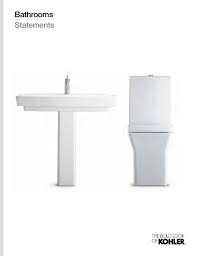 Maybe you would like to learn more about one of these? Kohler Bathrooms Statments 2012 By Toast Design Issuu