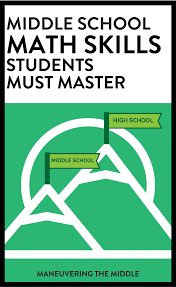 7 Math Skills Students Should Master Math Skills Education Quotes For Teachers Middle School Teachers