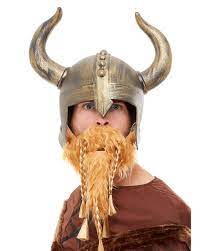 Indledningsvist blev det sagt, at ordet viking har haft to liv i hverdagssprog. Goldener Vikinger Helm Mit Bart Fur Mottoparties Horror Shop Com