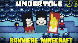 Sans, evil sans, ultra sans and xans in minecraft | laugh out loud battle. Minecraft 21 Bannieres Undertale 3 3 Youtube