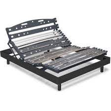 L'énergie massique des meilleurs accus rendant le projet illusoire. Sommier Electrique De Relaxation Coloris Gris Cendre 140x190 Vente De Someo Conforama