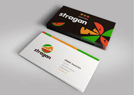Business Cards Stragan Grocery Store By Marta Olszewska Business Card Design Card Design Grocery Store