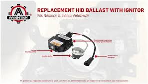 Strip the end of the positive wire from the ignition, and connect it to the positive end of the resistor. Hid Ballast With Ignitor Replaces 28474 8991a Fits Nissan Infinit Gwa Auto Parts