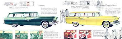 1956 ford stationwagons brochure