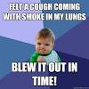 Lung cancer is a type of cancer that begins in the lungs. 1