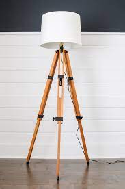 Get hacking with these 3 diy tripod lamp ideas. How To Make A Floor Lamp Out Of A Tripod Joyful Derivatives