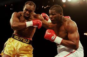 His nearly inexhaustible stamina played out for him when he fought against mike tyson. Evander Holyfield Made Millions From Mike Tyson And Lennox Lewis Fights But Lost It All And Was Then Forced To Sell 109 Room Mansion To Rick Ross