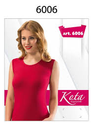 Bisiklet Yaka Bayan Sifir Kol Atlet Kota 6006 Camasircimshop Bisiklet Giyim Urunler
