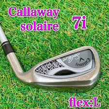レディース】 callaway solaire キャロウェイ ソレイユ ７i ７番アイアン 単品 女性用 超人気モデル 状態良好 単品アイアン  L｜Yahoo!フリマ（旧PayPayフリマ）