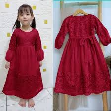 Baju anak perempuan umur 10 12 tahun model baju terbaru. Harga Gamis Pesta Anak Perempuan 5 Tahun Dress Terbaru Agustus 2021 Biggo Indonesia