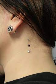 130 Nape Piercings Ideas Important Faqs Ultimate Guide 2021 Neck Piercing Surface Piercing Nape Piercing