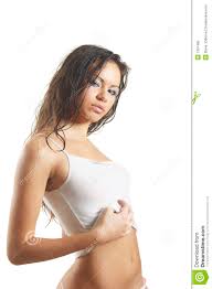 Résultat de recherche d'images pour "form fitting undershirts  female"