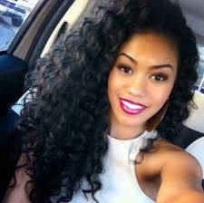 Indian hair is good if you want shiny or course. 8 Virgin Indian Curly Hair Weaves Ideas Weave Hairstyles Curly Weave Hairstyles Curly Hair Styles
