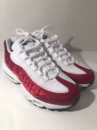 Nike Wmns Air Max 95 Lx Shoe Sneaker Red Crush Red Crush White Women S Size 7 5 Fashion Clothing Shoes Accessories Womensshoes Sneakers Shoes Air Max 95