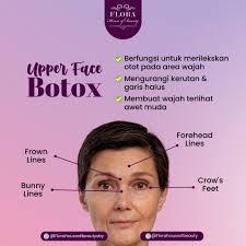 Upper Face Botox adalah treatment botox di area sekitar dahi dan pinggir  mata, membuat kerutan hilang instant! 😍 Tanpa kerutan yang mengganggu  penampilan, kamu pasti akan lebih percaya diri! Wajah kembali muda,