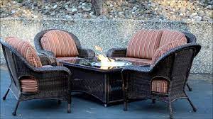 Patio furniture sets with portable fire pits come in a variety of configurations and are made from cast aluminum, steel and other metal blends. Chairs With Fire Pit Table Off 63