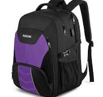 Zaino Donna Grande 55L Zaino per PC Portatile 18.4 Pollici Zaino Porta PC  con Caricatore USB Zaino Lavoro Donna Impermeabile Zaino Laptop Computer ...