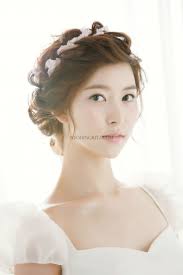 Korea Wedding Hair And Make Up Bridal Hair Wedding Hairstyles Korean Hairstyle