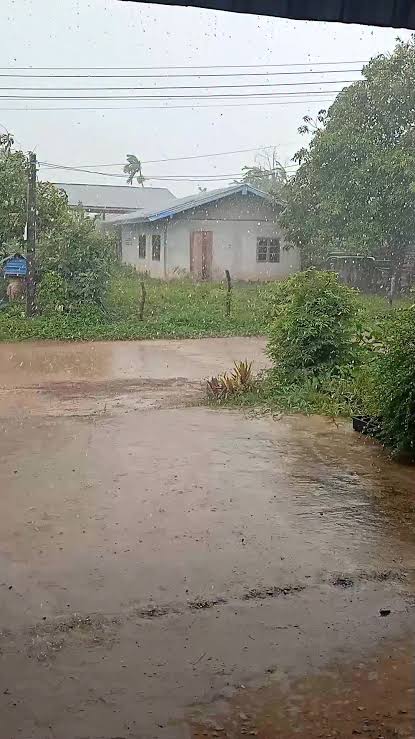 ฝนตกหนักมากวันนี้ น้ำท่วมเต็มพื้นที่ หลับสบายคืนนี้