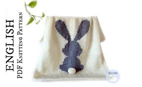 Crochet pattern baby sweater, hat and booties set christening baptism gift, baby shower, baby boy sweater, hat , booties, pdf #39. How To Intarsia Bunny Baby Blanket Pattern Oh La Lana Knitting Blog