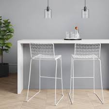Set Of 2 Oster Wire Barstool White Project 62 Target Bar Stools Counter Stools Bar Furniture