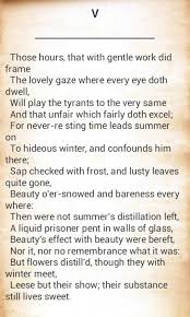 Sonnet 5 Compares Nature S Four Seasons With The Stages Of The Young Man S Life Although The Seasons Are Cyclical His Life Shakespeare Sonnets Sonnets Poetry