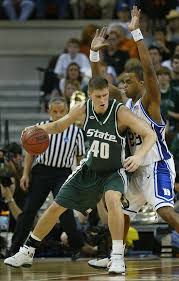 Paul Davis Of The Michigan State Spartans Handles The Ball Under Michigan State Michigan Michigan State Spartans